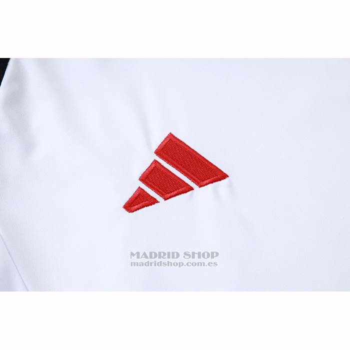 Chandal del Flamengo Manga Corta 2025-2026 Blanco - Pantalon Corto